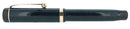 C1927 PARKER JUNIOR DUOFOLD BLUE ON BLUE LAPIS FOUNTAIN PEN BROAD LEFT OBLIQUE NIB RESTORED OFFERED BY ANTIQUE DIGGER