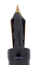 CIRCA 1927 PARKER DUOFOLD JUNIOR MANDARIN YELLOW FOUNTAIN PEN RESTORED OFFERED BY ANTIQUE DIGGER