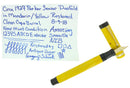 CIRCA 1927 DUOFOLD SENIOR MANDARIN YELLOW FOUNTAIN PEN B to BB NIB RESTORED OFFERED BY ANTIQUE DIGGER