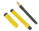 CIRCA 1927 DUOFOLD SENIOR MANDARIN YELLOW FOUNTAIN PEN B to BB NIB RESTORED OFFERED BY ANTIQUE DIGGER