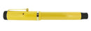 CIRCA 1927 DUOFOLD SENIOR MANDARIN YELLOW FOUNTAIN PEN B to BB NIB RESTORED OFFERED BY ANTIQUE DIGGER