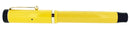 CIRCA 1927 DUOFOLD SENIOR MANDARIN YELLOW FOUNTAIN PEN F TO B NIB RESTORED OFFERED BY ANTIQUE DIGGER