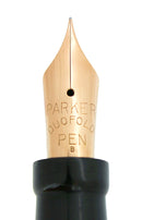 CIRCA 1927 DUOFOLD SENIOR MANDARIN YELLOW FOUNTAIN PEN F TO B NIB RESTORED OFFERED BY ANTIQUE DIGGER