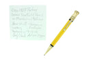 CIRCA 1927 PARKER DUOFOLD SENIOR MANDARIN YELLOW PENCIL NEAR MINT RESTORED OFFERED BY ANTIQUE DIGGER