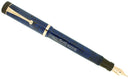 CIRCA 1927 PARKER SENIOR DUOFOLD BLUE ON BLUE LAPIS FOUNTAIN PEN F-BB FLEX NIB RESTORED OFFERED BY ANTIQUE DIGGER