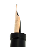 CIRCA 1927 PARKER SENIOR DUOFOLD BLUE ON BLUE LAPIS FOUNTAIN PEN F-BB FLEX NIB RESTORED OFFERED BY ANTIQUE DIGGER