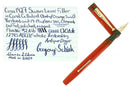 CIRCA 1927 SWAN MABIE TODD CORAL M-BBB+ FLEX NIB FOUNTAIN PEN RESTORED OFFERED BY ANTIQUE DIGGER