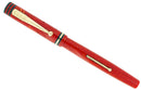 CIRCA 1927 SWAN MABIE TODD CORAL M-BBB+ FLEX NIB FOUNTAIN PEN RESTORED OFFERED BY ANTIQUE DIGGER