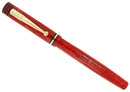 CIRCA 1927 SWAN MABIE TODD CORAL M-BBB+ FLEX NIB FOUNTAIN PEN RESTORED OFFERED BY ANTIQUE DIGGER