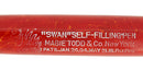 CIRCA 1927 SWAN MABIE TODD CORAL M-BBB+ FLEX NIB FOUNTAIN PEN RESTORED OFFERED BY ANTIQUE DIGGER