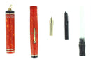 C1927 WAHL EVERSHARP CORAL RINGTOP FOUNTAIN PEN RESTORED BEAUTIFUL OFFERED BY ANTIQUE DIGGER