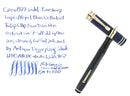 C1927 WAHL EVERSHARP TULIP CLIP ROYAL BLUE FOUNTAIN PEN RESTORED BEAUTIFUL OFFERED BY ANTIQUE DIGGER