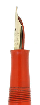 C1927 WATERMAN CARDINAL 52 1/2V FOUNTAIN PEN 14K F-BBB FLEX NIB RESTORED OFFERED BY ANTIQUE DIGGER