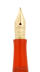 C1927 WATERMAN CARDINAL 52 1/2V FOUNTAIN PEN 14K F-BBB FLEX NIB RESTORED OFFERED BY ANTIQUE DIGGER