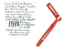 CIRCA 1927 WATERMAN ROSE RIPPLE 52V FOUNTAIN PEN F-BBB FLEX NIB RESTORED OFFERED BY ANTIQUE DIGGER