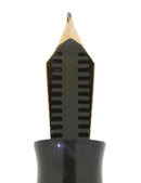 RARE C1928 CARTER'S OVERSIZE JADE W/BLACK ENDS FOUNTAIN PEN NEAR MINT CONDITION OFFERED BY ANTIQUE DIGGER