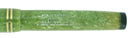 RARE C1928 CARTER'S OVERSIZE JADE W/BLACK ENDS FOUNTAIN PEN NEAR MINT CONDITION OFFERED BY ANTIQUE DIGGER