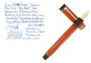 C1928 PARKER DUOFOLD SENIOR RED PERMANITE LUCKY CURVE FOUNTAIN PEN RESTORED