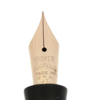 CIRCA 1928 PARKER DUOFOLD JR BLUE ON WHITE LAPIS FOUNTAIN PEN RESTORED OFFERED BY ANTIQUE DIGGER