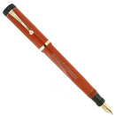CIRCA 1928 PARKER DUOFOLD SENIOR "BIG RED" LUCKY CURVE FOUNTAIN PEN RESTORED OFFERED BY ANTIQUE DIGGER
