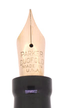 CIRCA 1928 PARKER DUOFOLD SENIOR "BIG RED" LUCKY CURVE FOUNTAIN PEN RESTORED OFFERED BY ANTIQUE DIGGER