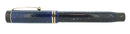 CIRCA 1928 PARKER SENIOR DUOFOLD BLUE ON WHITE LAPIS FOUNTAIN PEN RESTORED OFFERED BY ANTIQUE DIGGER