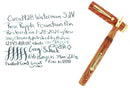CIRCA 1928 WATERMAN ROSE RIPPLE 52V FOUNTAIN PEN F-BBB FLEX NIB RESTORED OFFERED BY ANTIQUE DIGGER