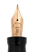 C1928 SHEAFFER SENIOR CHERRY RED FLAT TOP SERVICE LOANER FOUNTAIN PEN RESTORED OFFERED BY ANTIQUE DIGGER