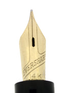 CIRCA 1931 WAHL OXFORD DOUBLE CHECKMARK JADE STANDARD FOUNTAIN PEN RESTORED OFFERED BY ANTIQUE DIGGER