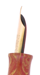 CIRCA 1928 WATERMAN ROSE RIPPLE 94 FOUNTAIN PEN XF-BBB FLEX NIB RESTORED OFFERED BY ANTIQUE DIGGER