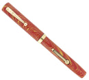 CIRCA 1928 WATERMAN ROSE RIPPLE 94 FOUNTAIN PEN XF-BBB FLEX NIB RESTORED OFFERED BY ANTIQUE DIGGER