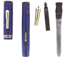 CIRCA 1929 CONKLIN SENIOR ENDURA SAPPHIRE BLUE FOUNTAIN PEN RESTORED OFFERED BY ANTIQUE DIGGER