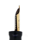 C1929 SHEAFFER WHITE DOT SENIOR FLAT TOP JET BLACK FOUNTAIN PEN RESTORED OFFERED BY ANTIQUE DIGGER