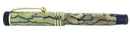 CIRCA 1929 DUOFOLD JR BLACK VEIN AND PEARL FOUNTAIN PEN F to BBB NIB RESTORED OFFERED BY ANTIQUE DIGGER