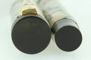 CIRCA 1929 DUOFOLD JR BLACK VEIN AND PEARL FOUNTAIN PEN F to BBB NIB RESTORED OFFERED BY ANTIQUE DIGGER