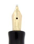 CIRCA 1929 DUOFOLD JR JADE FOUNTAIN PEN BROAD NIB RESTORED OFFERED BY ANTIQUE DIGGER