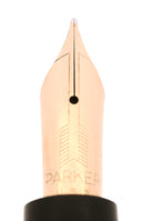 CIRCA 1929 PARKER DUOFOLD SENIOR FLAT TOP "BIG RED" FOUNTAIN PEN RESTORED OFFERED BY ANTIQUE DIGGER