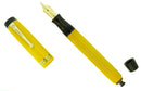 CIRCA 1929 DUOFOLD STREAMLINE SENIOR MANDARIN YELLOW FOUNTAIN PEN RESTORED OFFERED BY ANTIQUE DIGGER