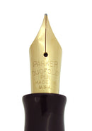 CIRCA 1929 DUOFOLD STREAMLINE SENIOR MANDARIN YELLOW FOUNTAIN PEN RESTORED OFFERED BY ANTIQUE DIGGER