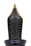 C1929 SHEAFFER WHITE DOT SENIOR FLAT TOP JET BLACK FOUNTAIN PEN RESTORED OFFERED BY ANTIQUE DIGGER