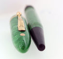 C1929 SHEAFFER STANDARD BALANCE W/TAPER END JADE CELLULOID FOUNTAIN PEN RESTORED EXCELLENT OFFERED BY ANTIQUE DIGGER