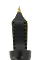 CIRCA 1929 SHEAFFER OVERSIZED FLAT TOP JADE GREEN CELLULOID FOUNTAIN PEN RESTORED OFFERED BY ANTIQUE DIGGER