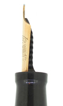 CIRCA 1929 SHEAFFER SENIOR FLAT TOP JET BLACK FOUNTAIN PEN RESTORED OFFERED BY ANTIQUE DIGGER