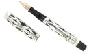 C1929 WATERMAN LADY PATRICIA STERLING SILVER FOUNTAIN PEN XF-BB NIB RESTORED OFFERED BY ANTIQUE DIGGER