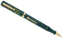 CIRCA 1930 WATERMAN 994 BLUE GREEN RIPPLE F-BBB FLEX NIB FOUNTAIN PEN RESTORED OFFERED BY ANTIQUE DIGGER