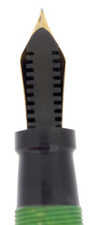 SCARCE CIRCA 1930 CARTER'S JADE STREAMLINE FOUNTAIN PEN RESTORED OFFERED BY ANTIQUE DIGGER