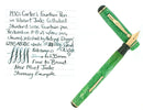 SCARCE CIRCA 1930 CARTER'S JADE STREAMLINE FOUNTAIN PEN RESTORED OFFERED BY ANTIQUE DIGGER