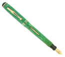 SCARCE CIRCA 1930 CARTER'S JADE STREAMLINE FOUNTAIN PEN RESTORED OFFERED BY ANTIQUE DIGGER