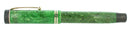 C1931 PARKER JADE SENIOR DUOFOLD FLATTOP FOUNTAIN PEN RESTORED OFFERED BY ANTIQUE DIGGER