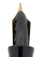 CIRCA 1930 PARKER SENIOR STREAMLINE JET BLACK DUOFOLD FOUNTAIN PEN RESTORED  NEAR MINT OFFERED BY ANTIQUE DIGGER